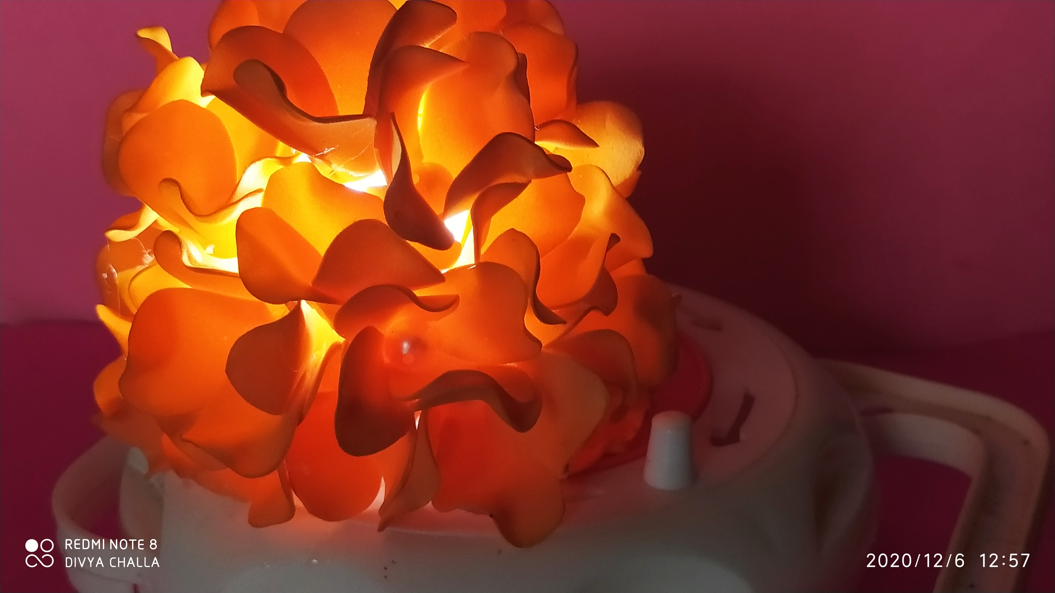 RV Handmade Crafts Dazzling Handmade Foam flowers for Bed Lights for