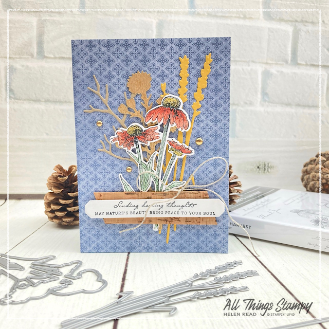 Harvest Meadow Stampin Up card idea