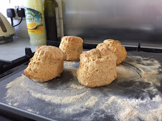 Ginger and Treacle scones