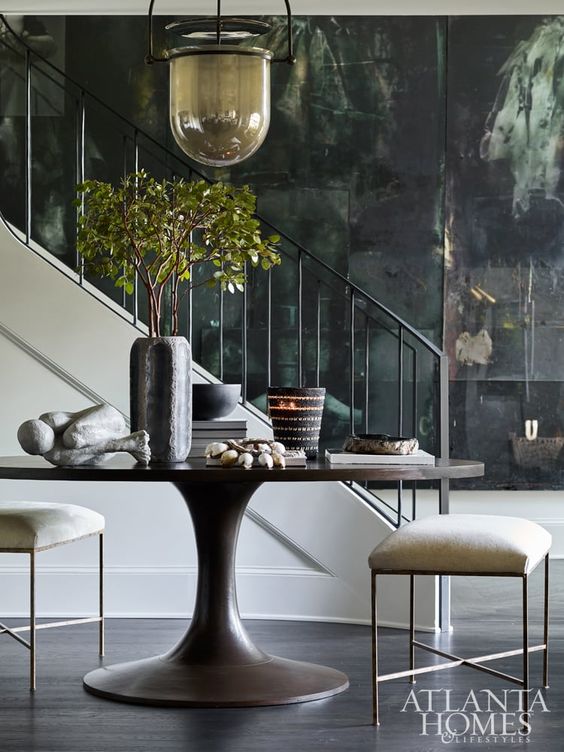 HALL DE ENTRADA E MESA REDONDA