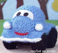 PATRON GRATIS COCHE AMIGURUMI 183