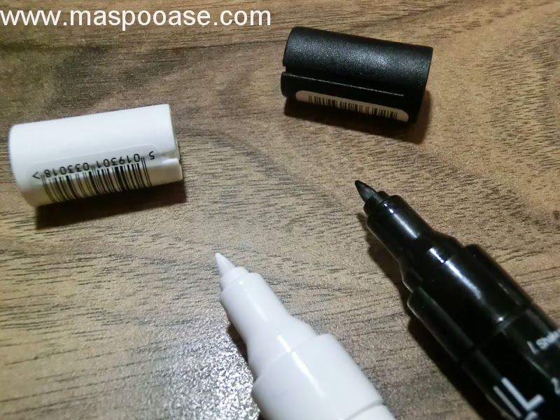 MASPOOASE Artsy Wednesday Polka Dots with Barry M Nail Art Pen Review