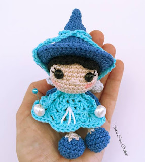 PATRON GRATIS HADA PRIMAVERA | LA BELLA DURMIENTE AMIGURUMI 40651