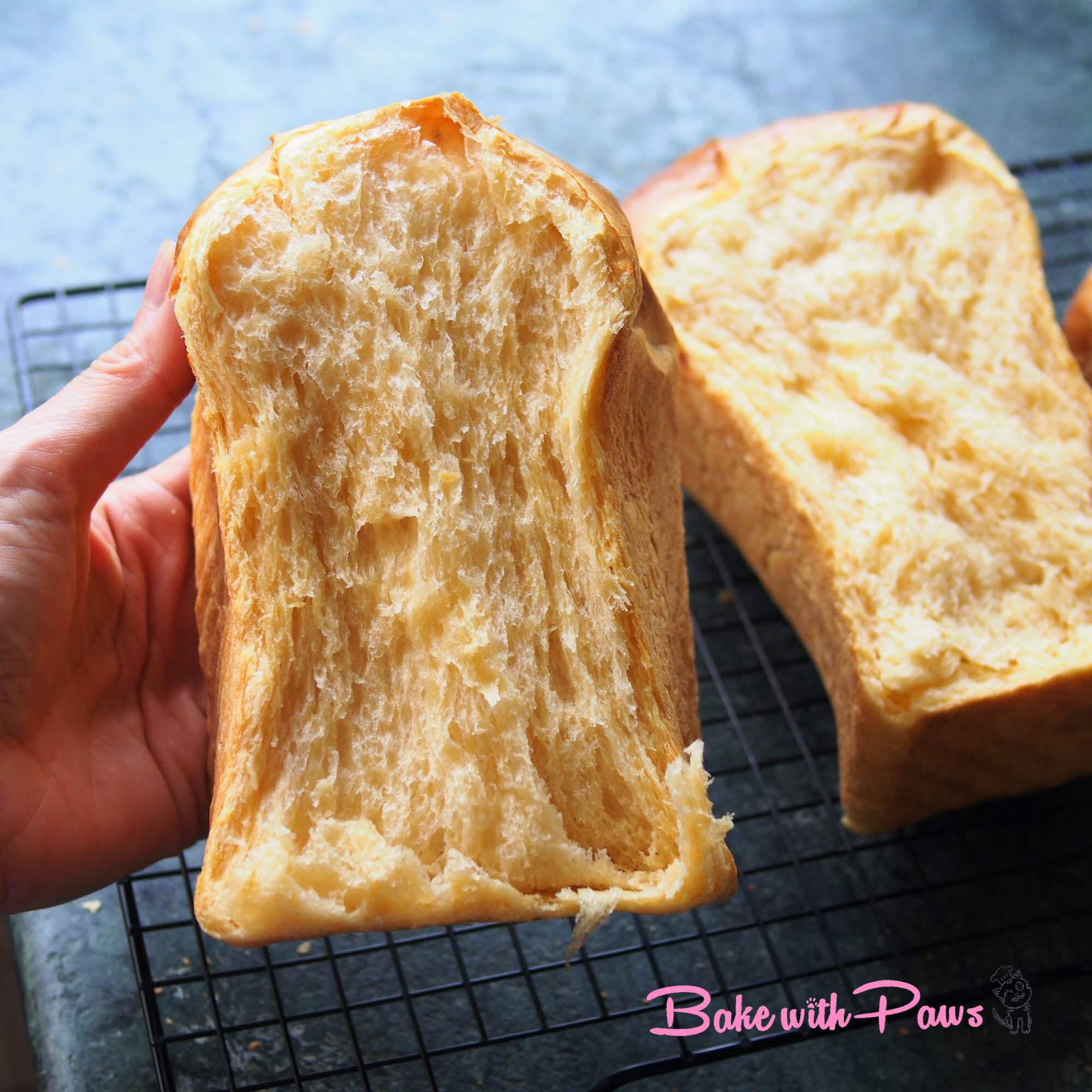 Orange Sweet Potato Bread (Old Dough Method) BAKE WITH PAWS
