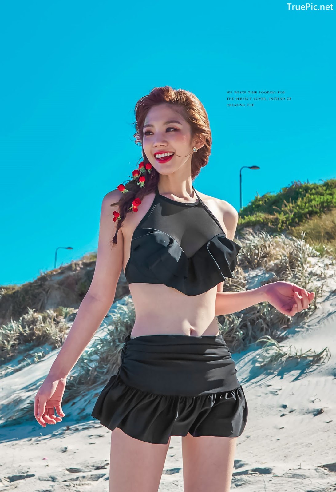 Image-Korean-Hot-Fashion-Model-Lee-Chae-Eun-Beachwear-Set-Collection-TruePic.net- Picture-8
