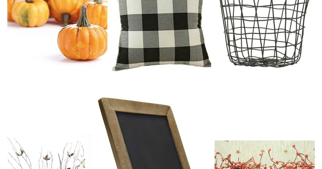 Over at Marie's Fall Decor from Amazon
