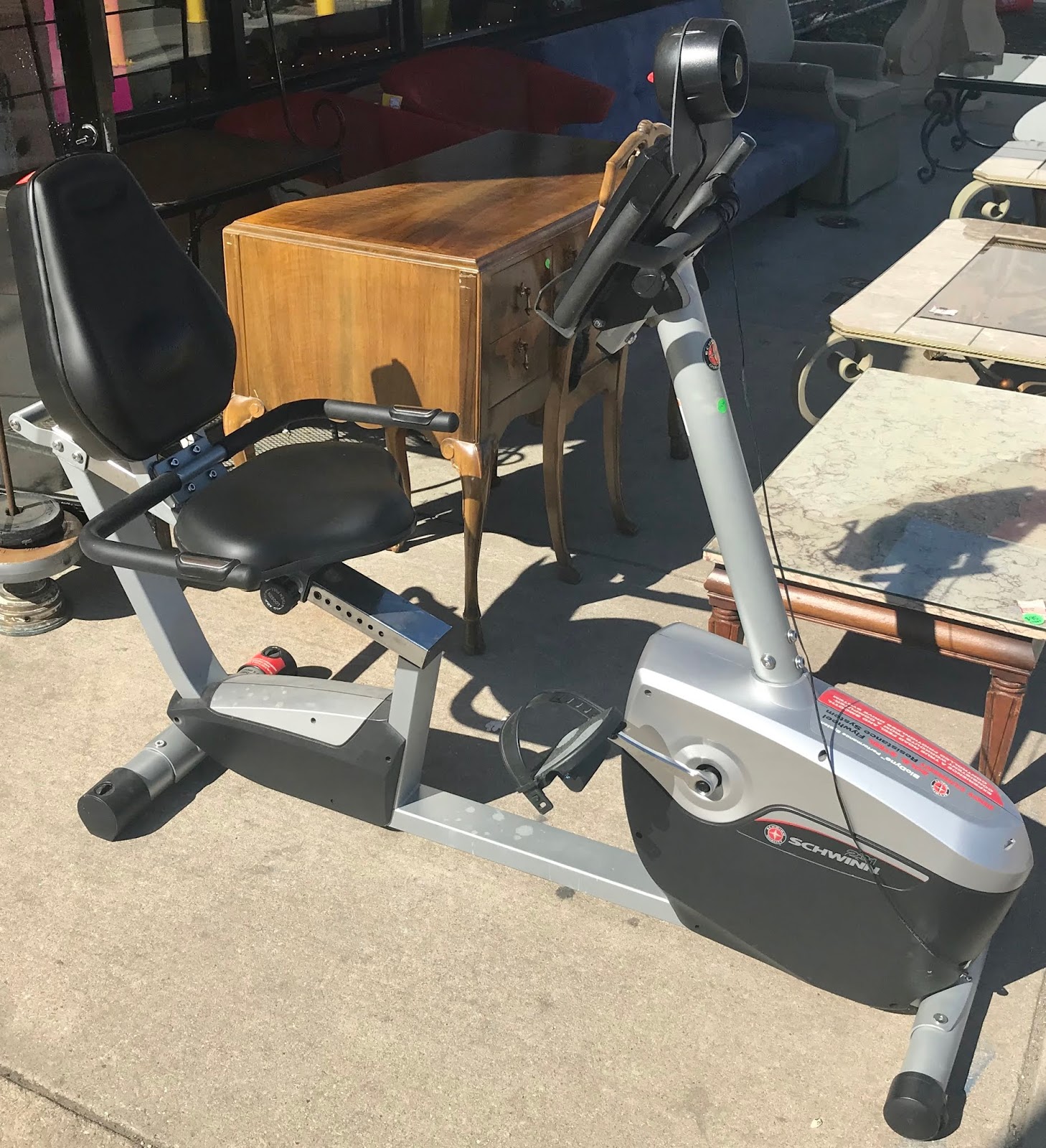 schwinn 231 recumbent exercise bike
