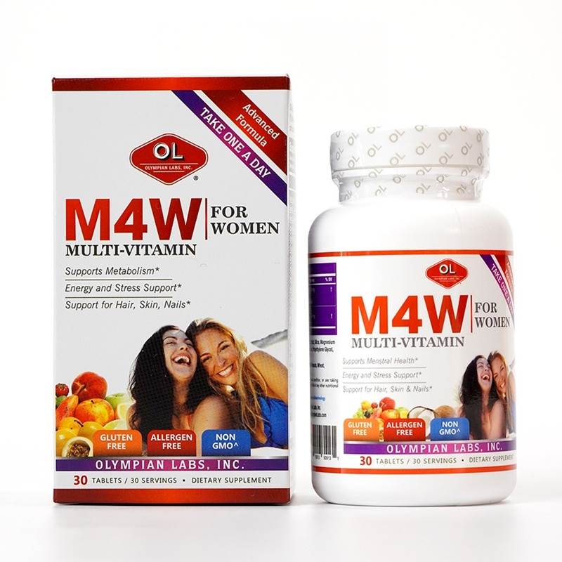 Olympian Labs Bổ sung vitamin và khoáng chất cho nữ giới M4W Multi-Vitamin For Women 30 viên