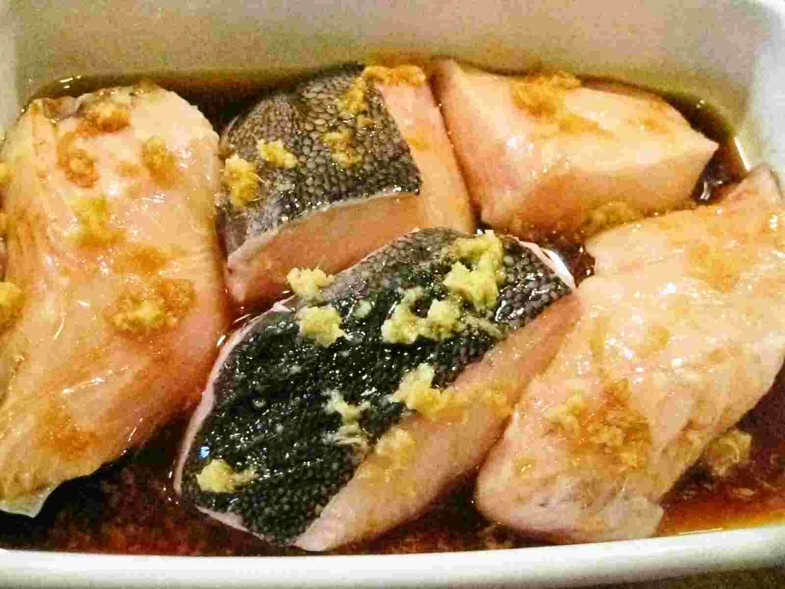 Recipes for Tom Gindara no shogajoyuyaki / grilled black cod