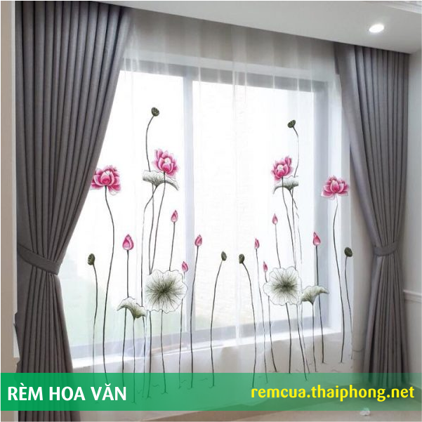RÈM HOA VĂN ĐẸP TẠI HUYỆN HÓC MÔN