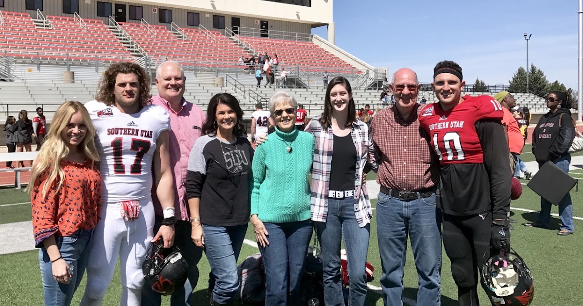 Karen Pedersen Southern Utah University Spring Football Game