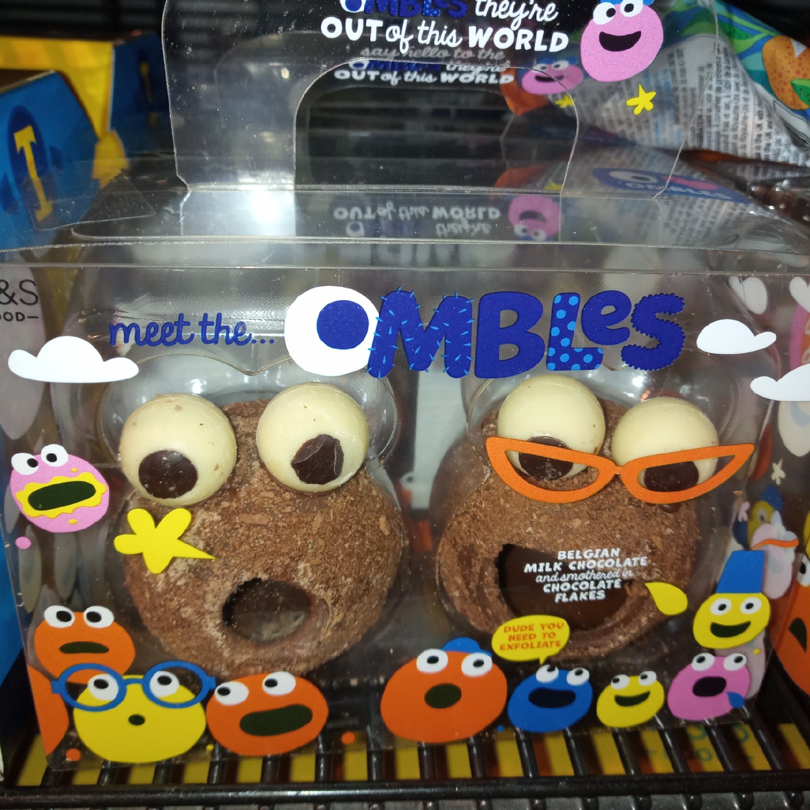 Supersupergirl's Food Reviews Meet the ombles at M&S Food