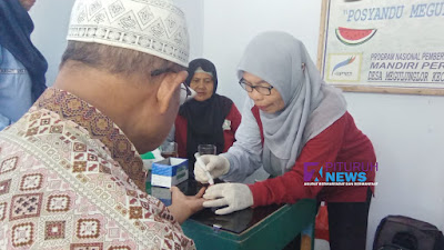 Cegah Penyakit Leptospirosis, UPT Puskemas Pituruh Gelar Screening Leptospirosis