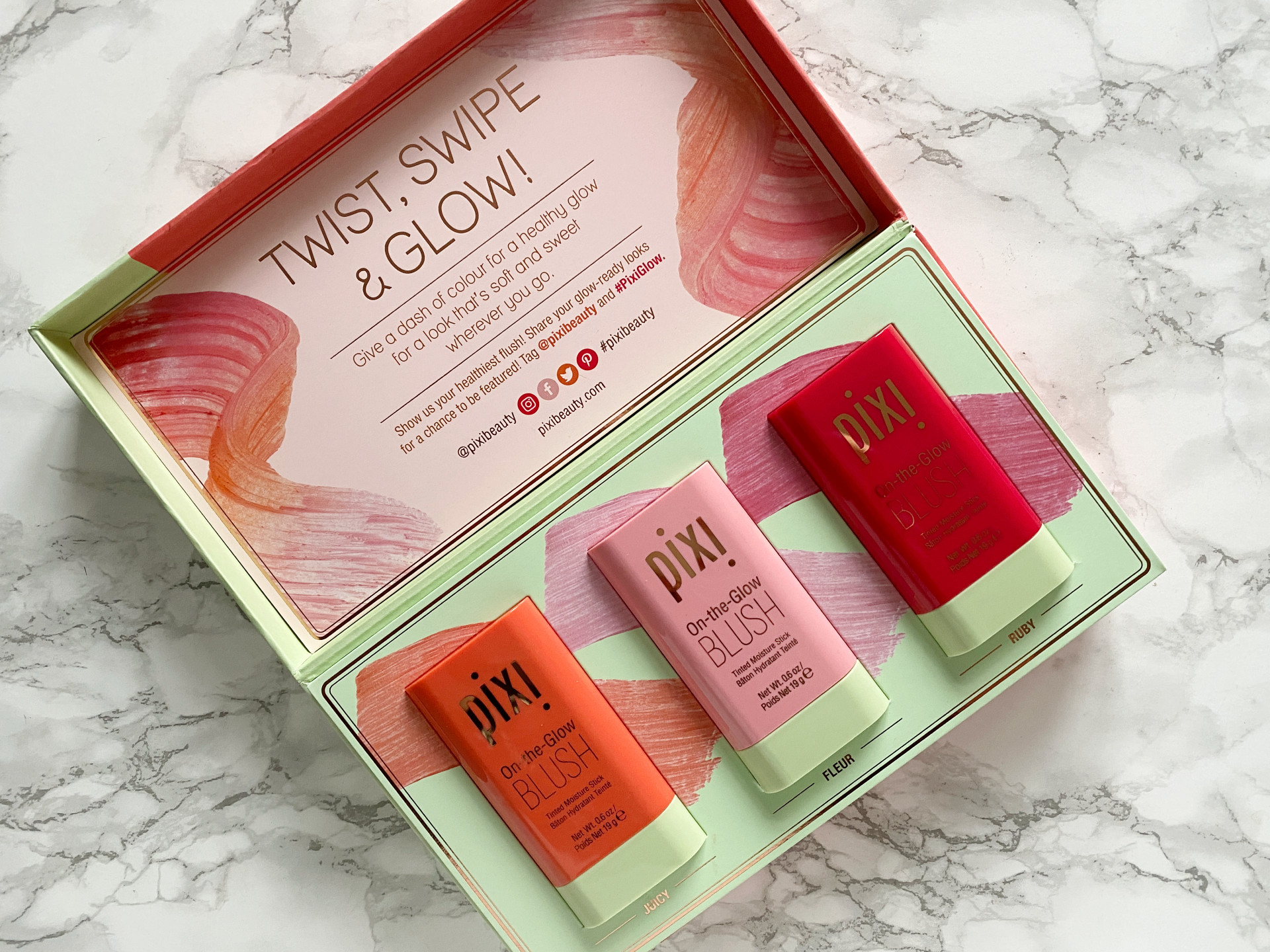 pixi beauty on-the-glow cream blush review
