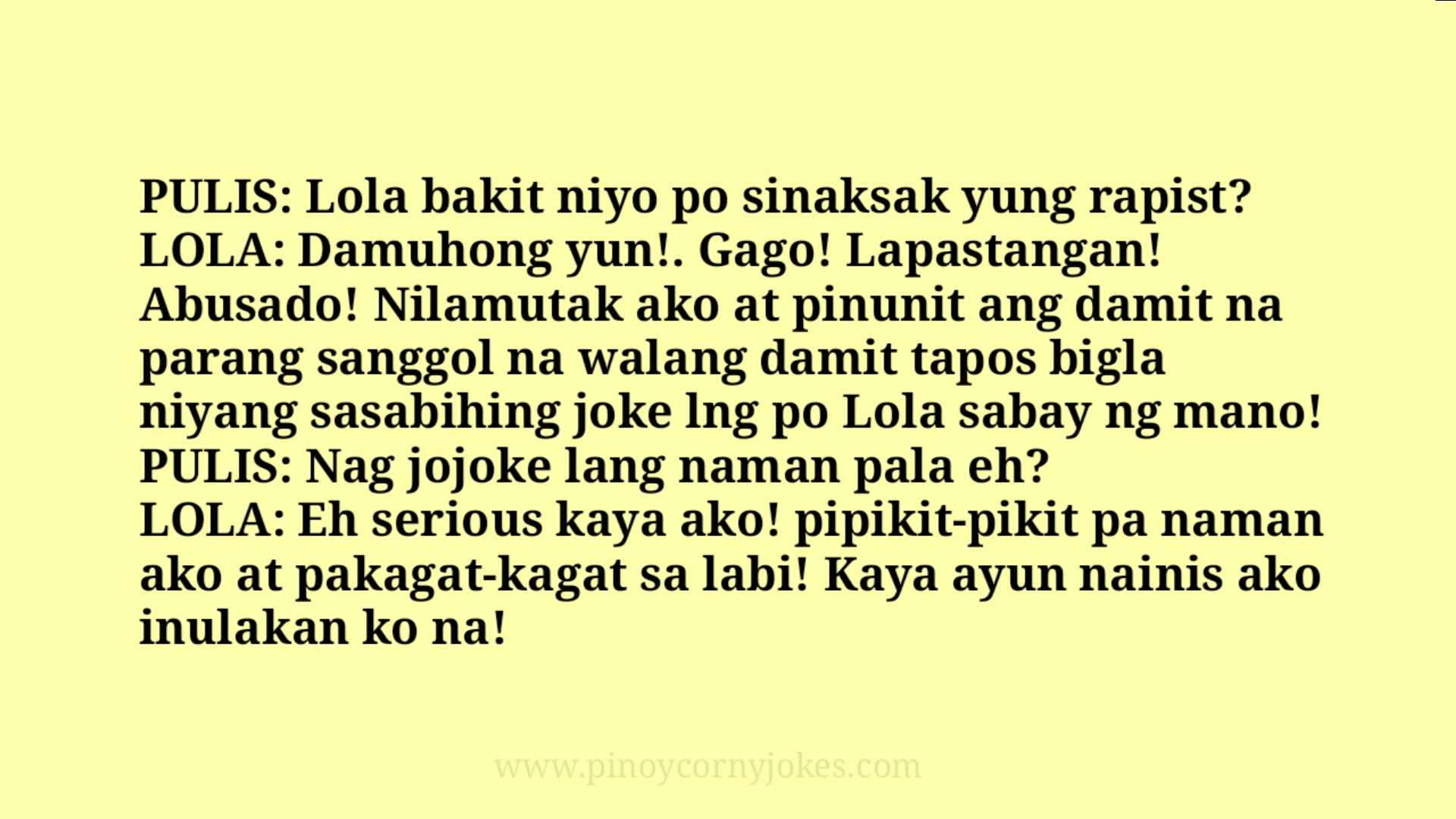 Best Pulis Tagalog Jokes 2021 | Pinoy Corny Jokes