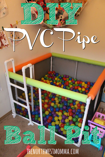 DIY PVC Pipe Ball Pit