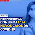 Pernambuco registra 1.147 novos casos de Covid-19 além de 20 óbitos ocasionados pela doença nesta quarta (25) 