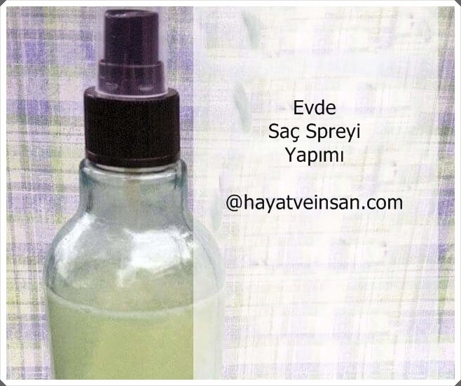 Evde Sac Spreyi Yapimi Hayat Ve Insan