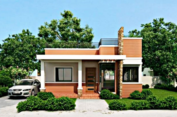 13 Gambar Denah & Desain Rumah Minimalis Type 45 [3 Kamar ...