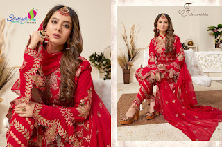 Saniya kaira vol 1 Georgette pakistani Suits catalog wholesaler