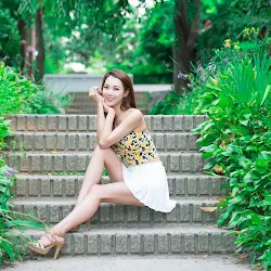 Lovely Ju Da Ha In Outdoor Photo Shoot Foto 5