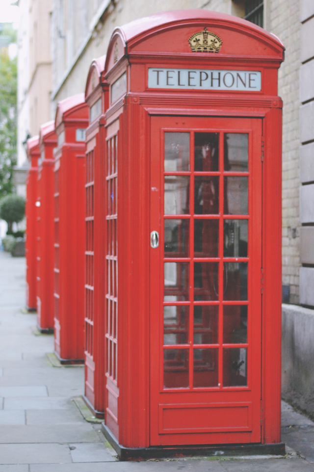 Red London Telephone Boxes