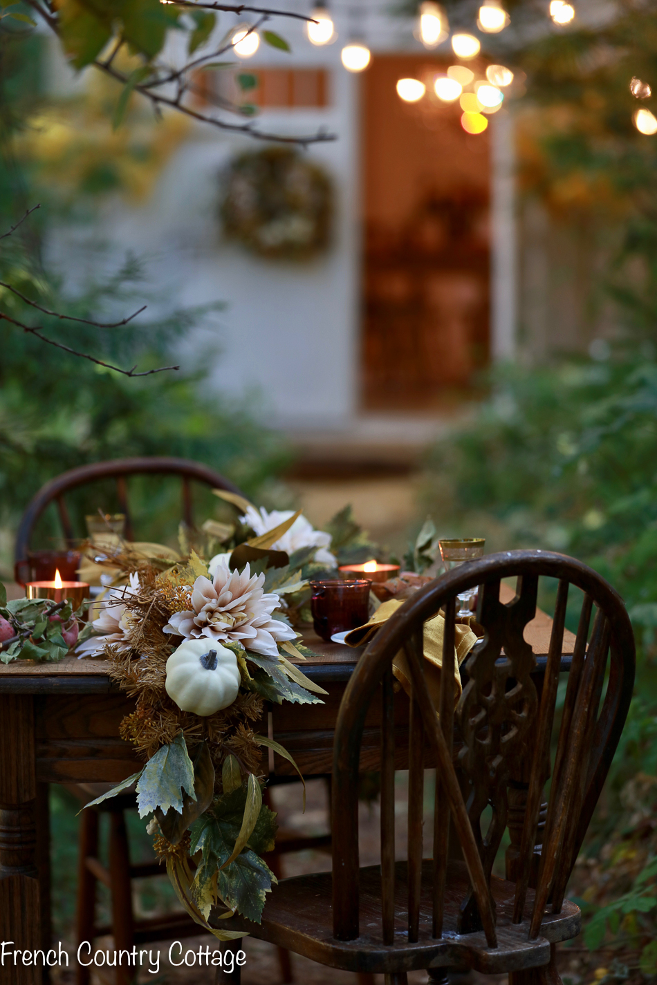 20 minute decorating- 5 ideas for easy autumn centerpieces