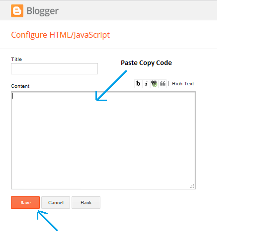 How to Add Html Code in Blogger Template (Beginners Guide)