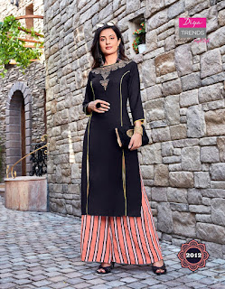 Diya trendz biba vol 2 kurti with palazzo