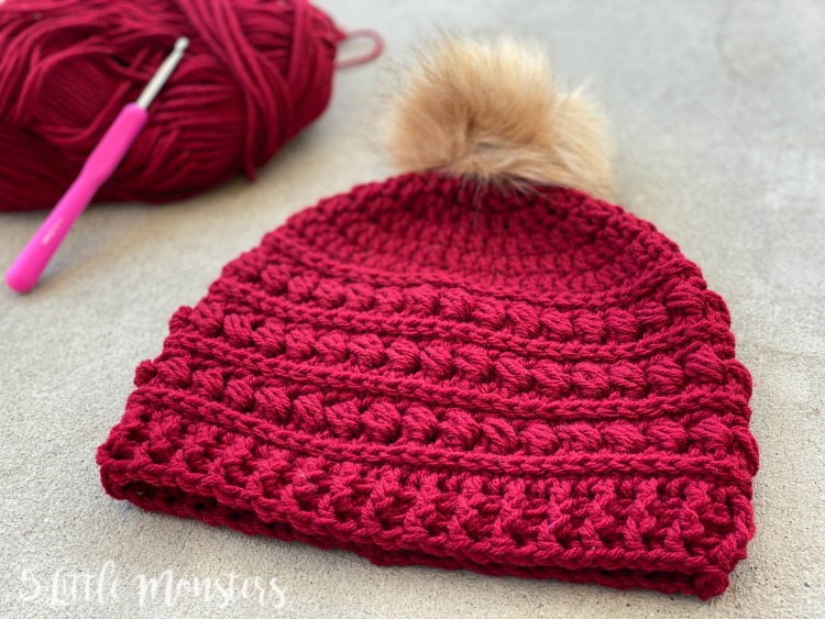 5 Little Monsters String of Beads Hat