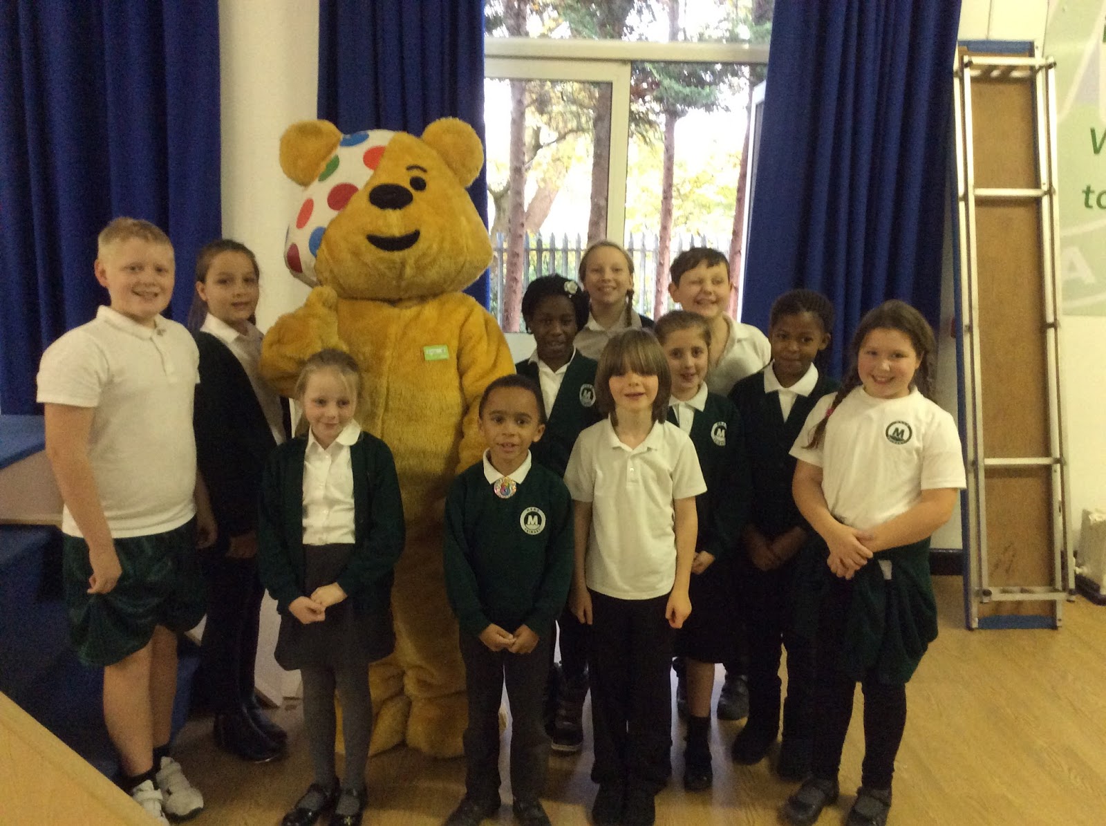 Mead Primary A special visitor came to Mead.......