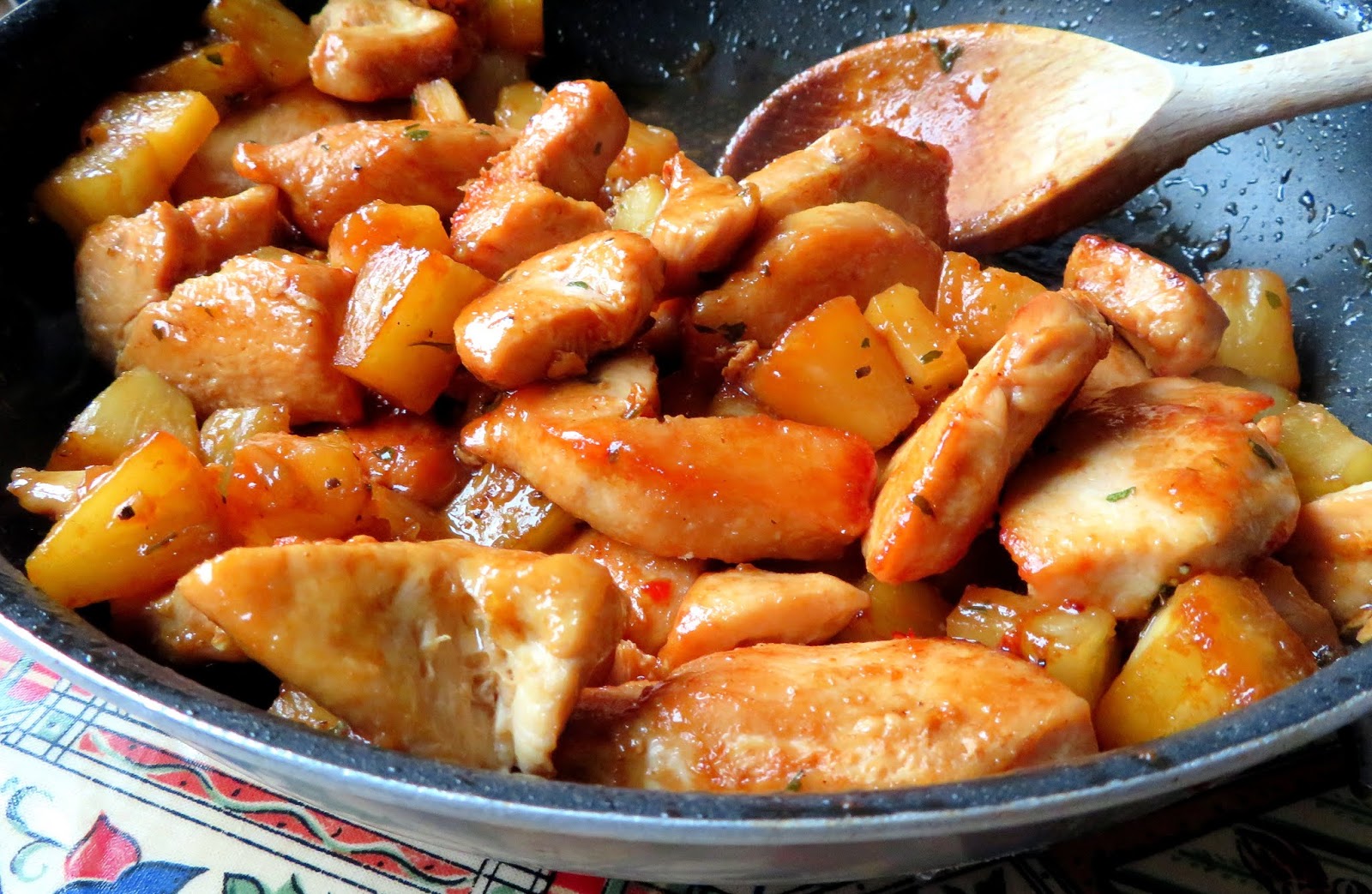 Garlic Butter Pineapple Chicken The English Kitchen