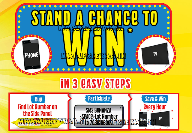 Maggi Super Bonanza Lots Number Win Smartphone & TV