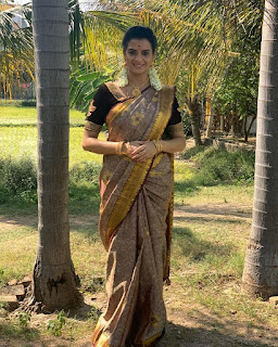 Serial Actress Rashmi Jayraj Latest Saree Photos