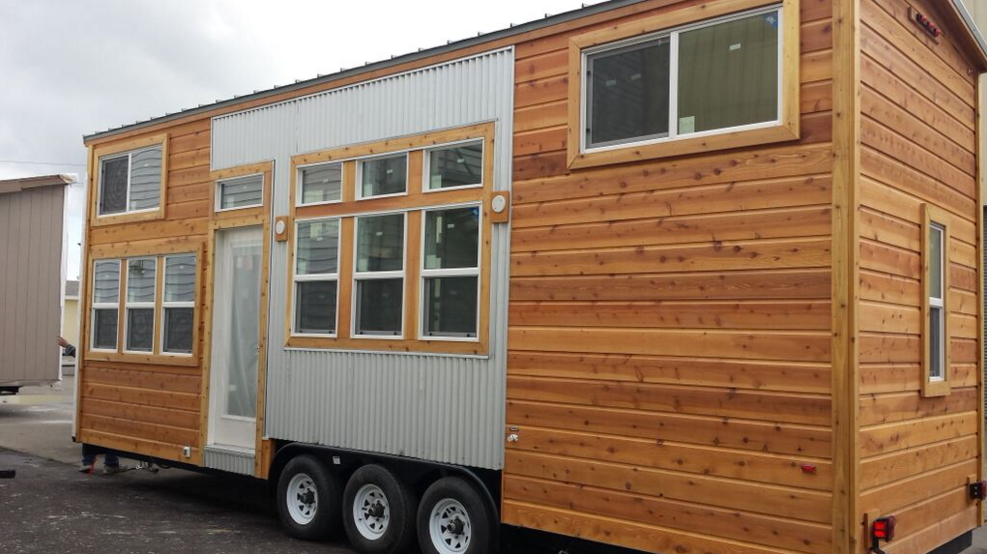 The Grand Teton From Tiny Mountain Houses (230 Sq Ft) [ TINY HOUSE TOWN ]