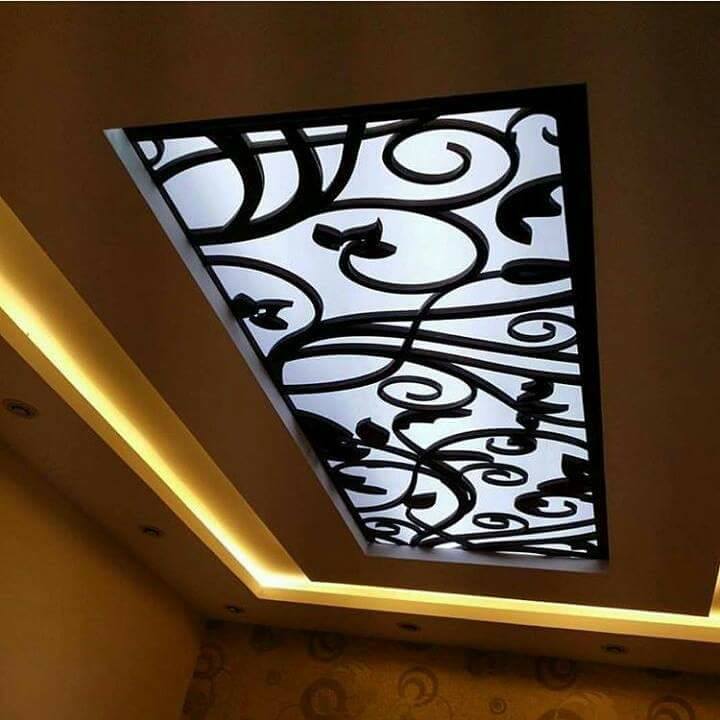 CNC False Ceiling Design For Hall