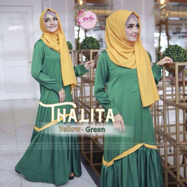 Hijab Gamis Cantik ( Pusat Gamis Muslim) NEW THALITA BY