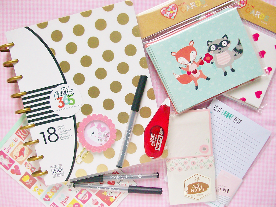 MooeyAndFriends Stationery Haul ♥ Target Dollar Spot + Hobby Lobby