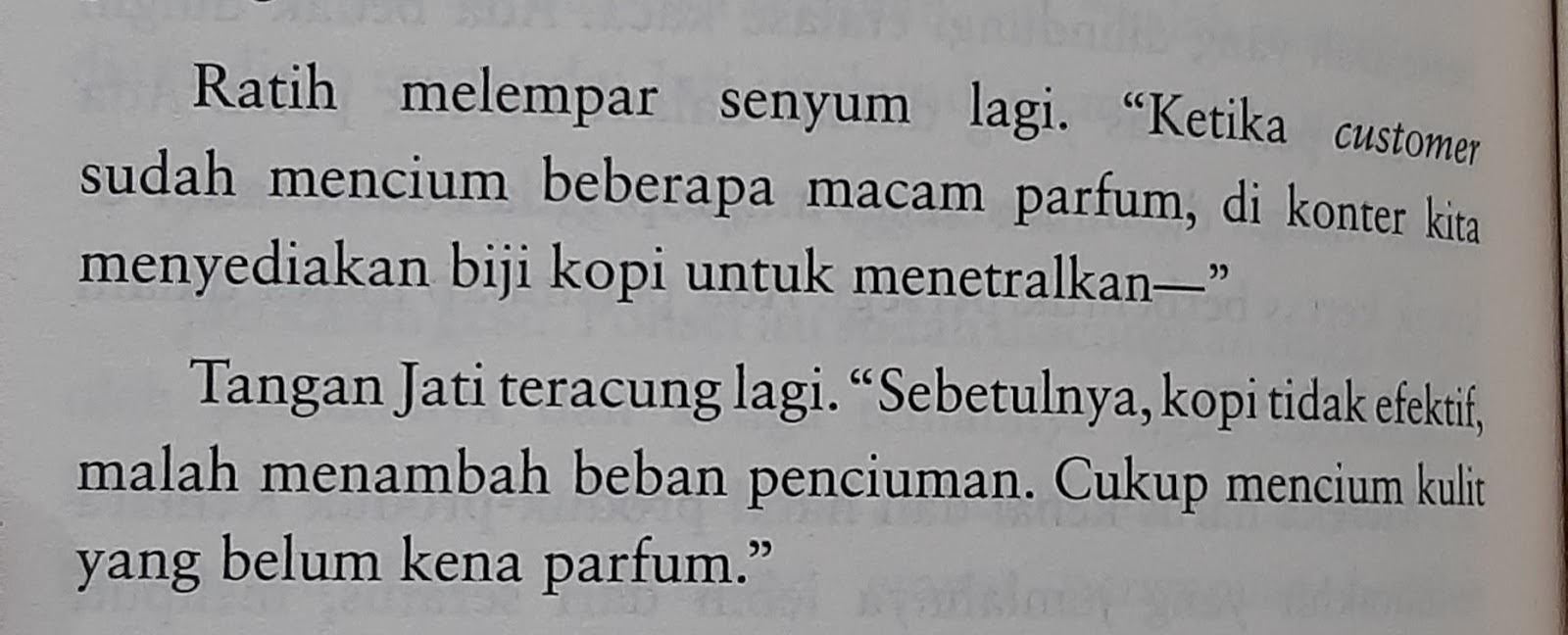 del's Review Novel AROMA KARSA (Dee Lestari)
