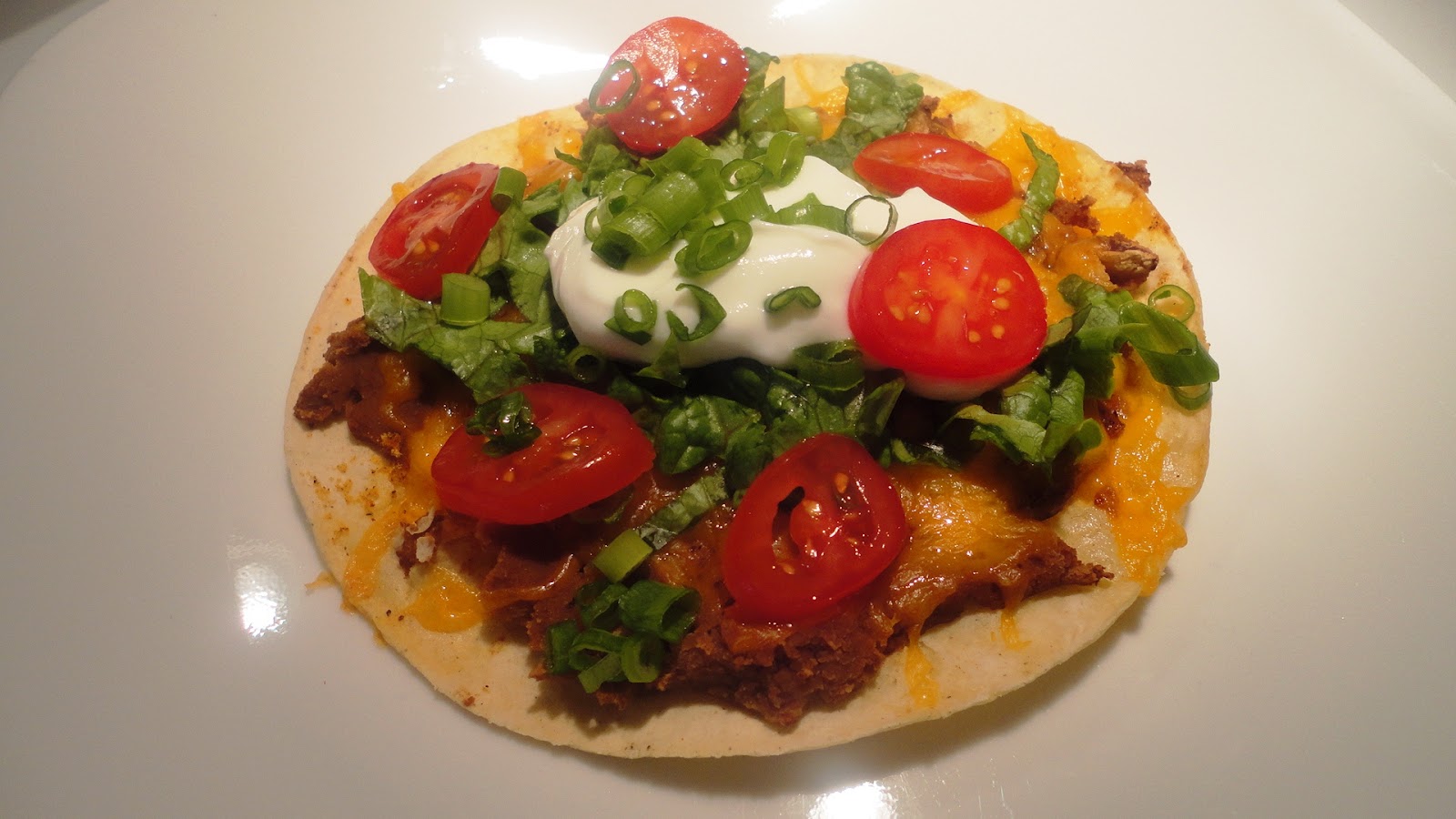 The Recipe Seeker Refried Bean Tostadas