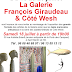 Exposition Misha Peintre-Sculpteur - du 18 au 25 juillet 2015 - Galerie François Giraudeau & Côté Wesh à St Martin de Ré.