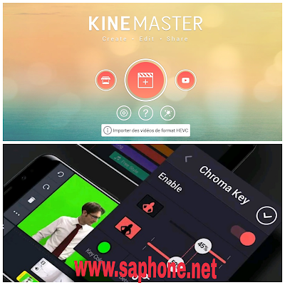 Télécharger Kinemaster  la meilleure application pour changer le fond de la video sur android