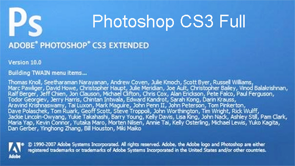 Download Photoshop Cs3 Full (64Bit) Link Google Drive Mới Nhất 2021 -  Chplays.Com