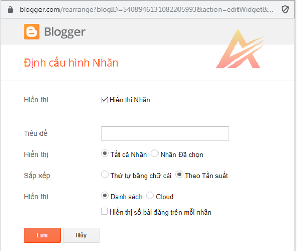 Share css Label blogspot tuyệt đẹp dành cho Blogger