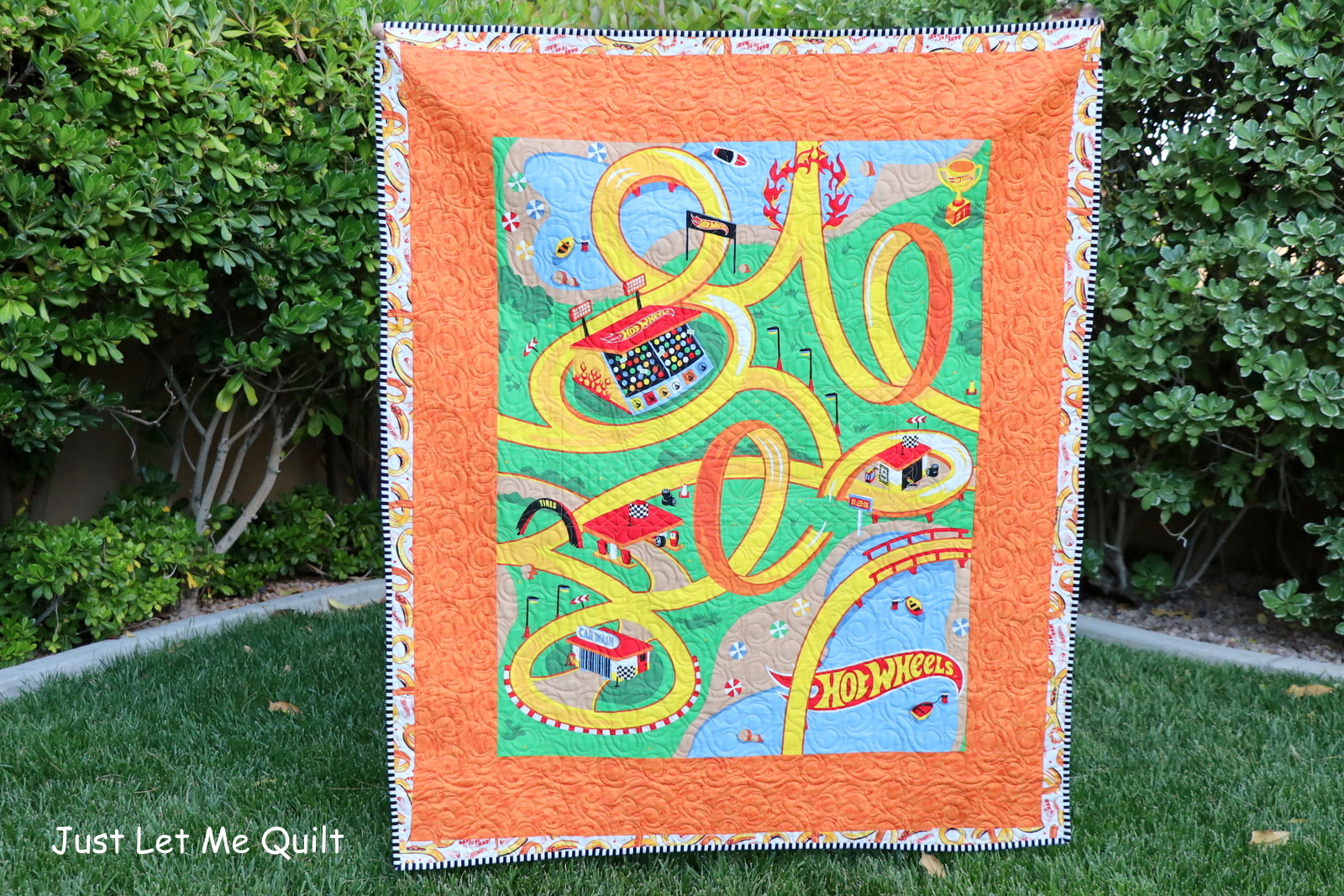 Just Let Me Quilt The Race Is On With Riley Blake Designs Hot Wheels