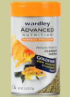 wardley goldfish sinking food