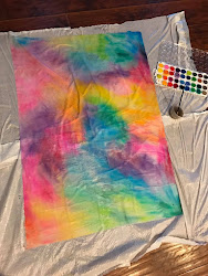 fabric watercolor paint textile setting instructions