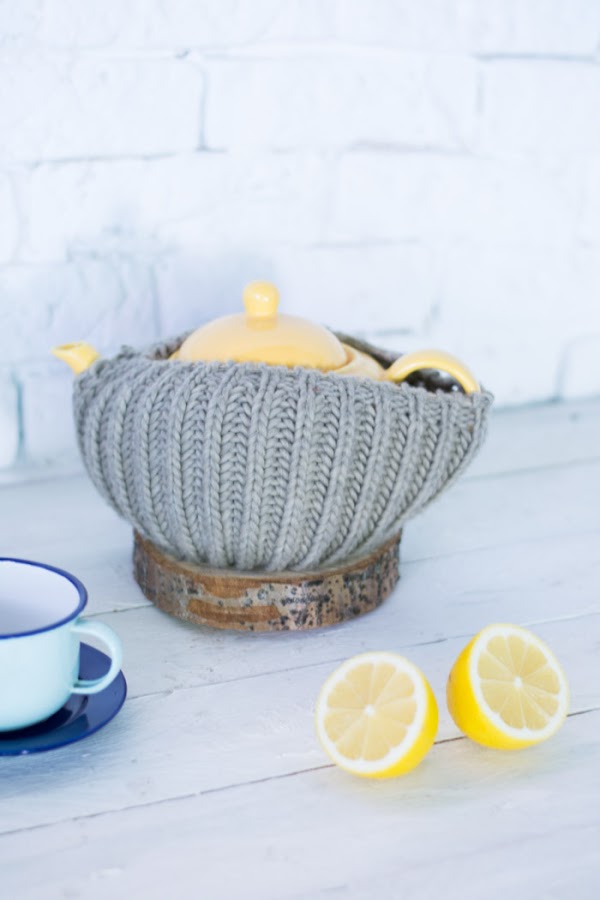 Tazas y cafeteras forradas diy