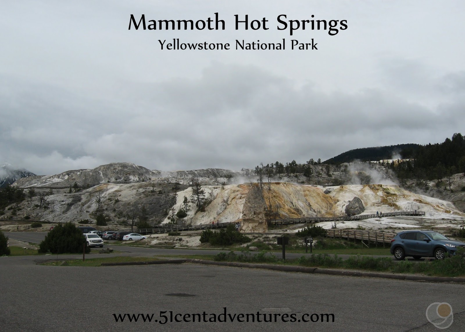 51 Cent Adventures Mammoth Hot Springs Yellowstone National Park