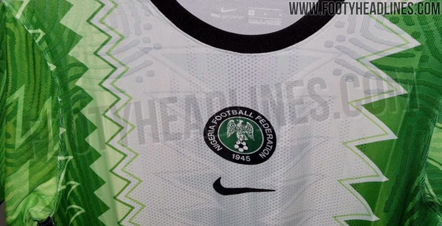 New Home Kit Pictures Leaked: Nike Nigeria 2020-21 Kits Revealed ...